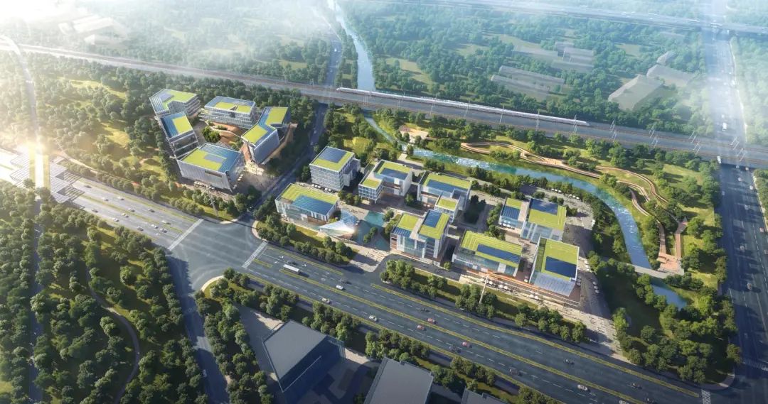 BIM建筑|南京首个碳中和产业园——中国能谷产业生态区 / 栖城设计